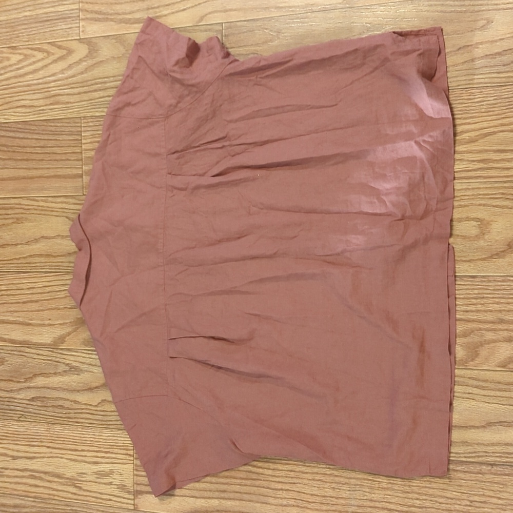 Madewell Rust Button-Up Blouse - image 4